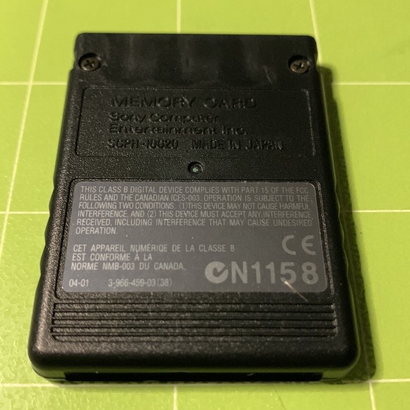 🔥 Sony PlayStation 2 Memory Card 8Mb 🔥 - Picture 2 of 2